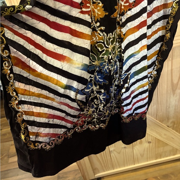 Original Sri Lanka Kaftan. One Size. Boho Purchased in Sri Lanka. New - Picture 5 of 5